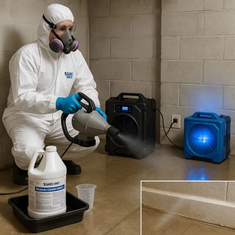 Sanitization and Odor Removal process in Miami Beach, FL